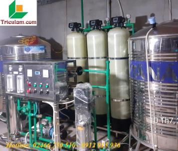 Hệ thống máy lọc nước công nghiệp 1000 lít/giờ
