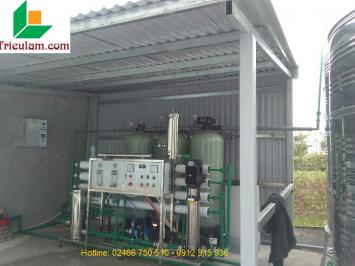 Hệ thống máy lọc nước công nghiệp 3000 lít/giờ